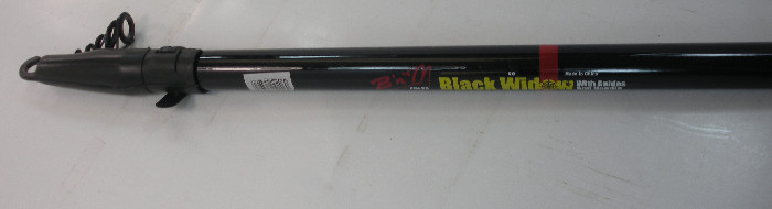 B & M ST5 16 1/2 Ft Black Widow Pole W/Guides And Handle 100% Fiberglass