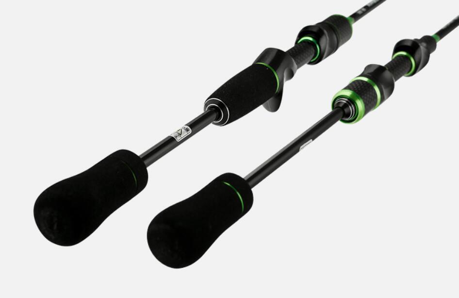 Casting Spinning UltraLight Fishing Rod 1.68/1.8m 30T Carbon 2 Section UL Solid
