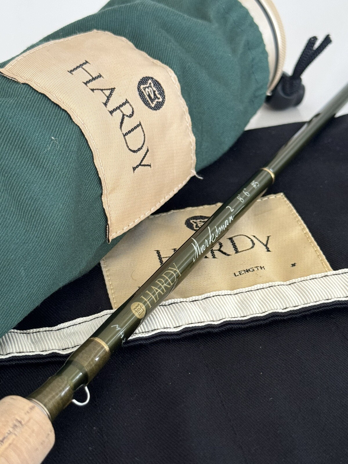 **BEAUTIFUL** HARDY MARKSMAN 2. 5wt 8’6”in~4pc Fly Rod!! 🔥MINT🔥