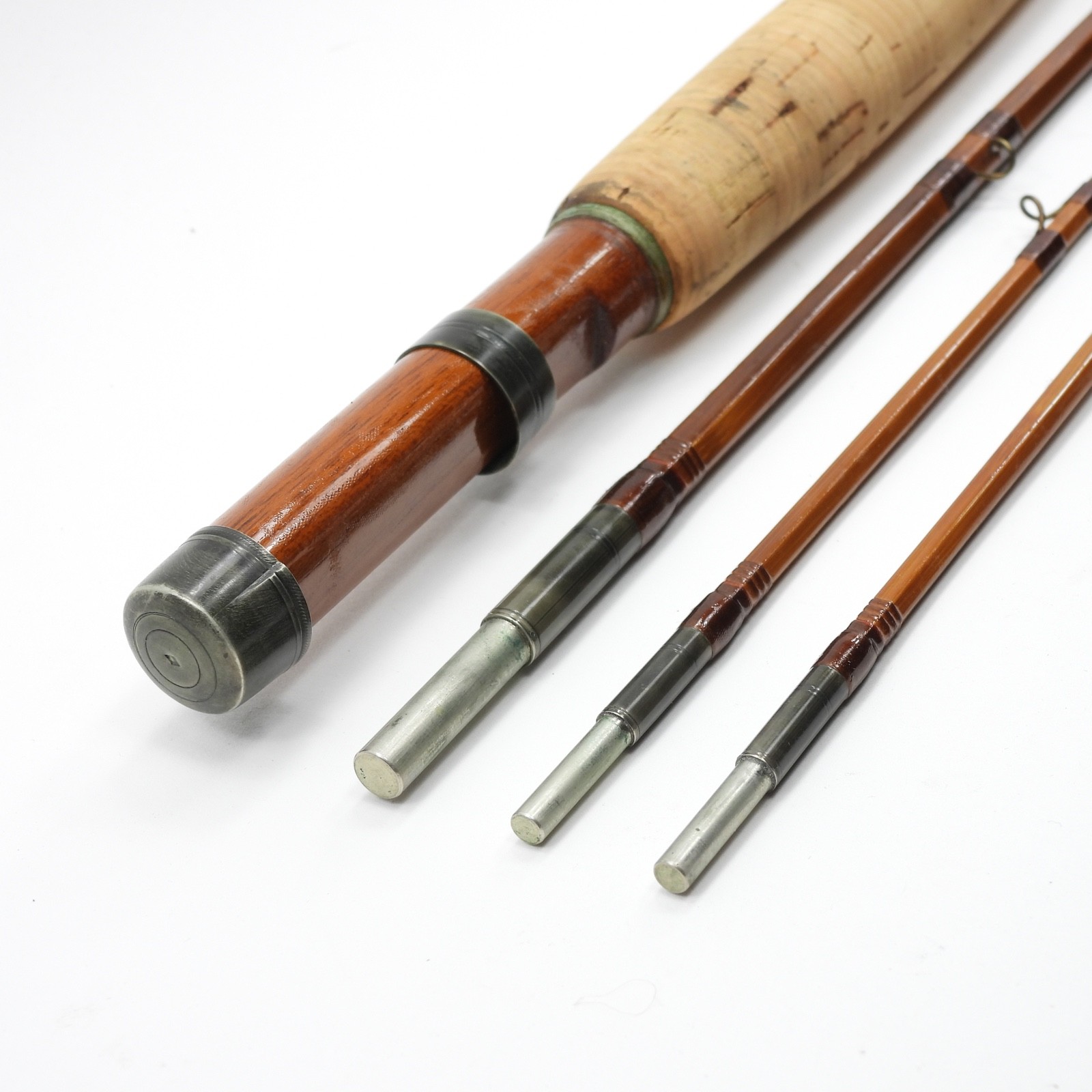 F.E. Thomas “Special” Bamboo Fly Fishing Rod. 8 1/2’. 3/2. W/ Tube & Sock.