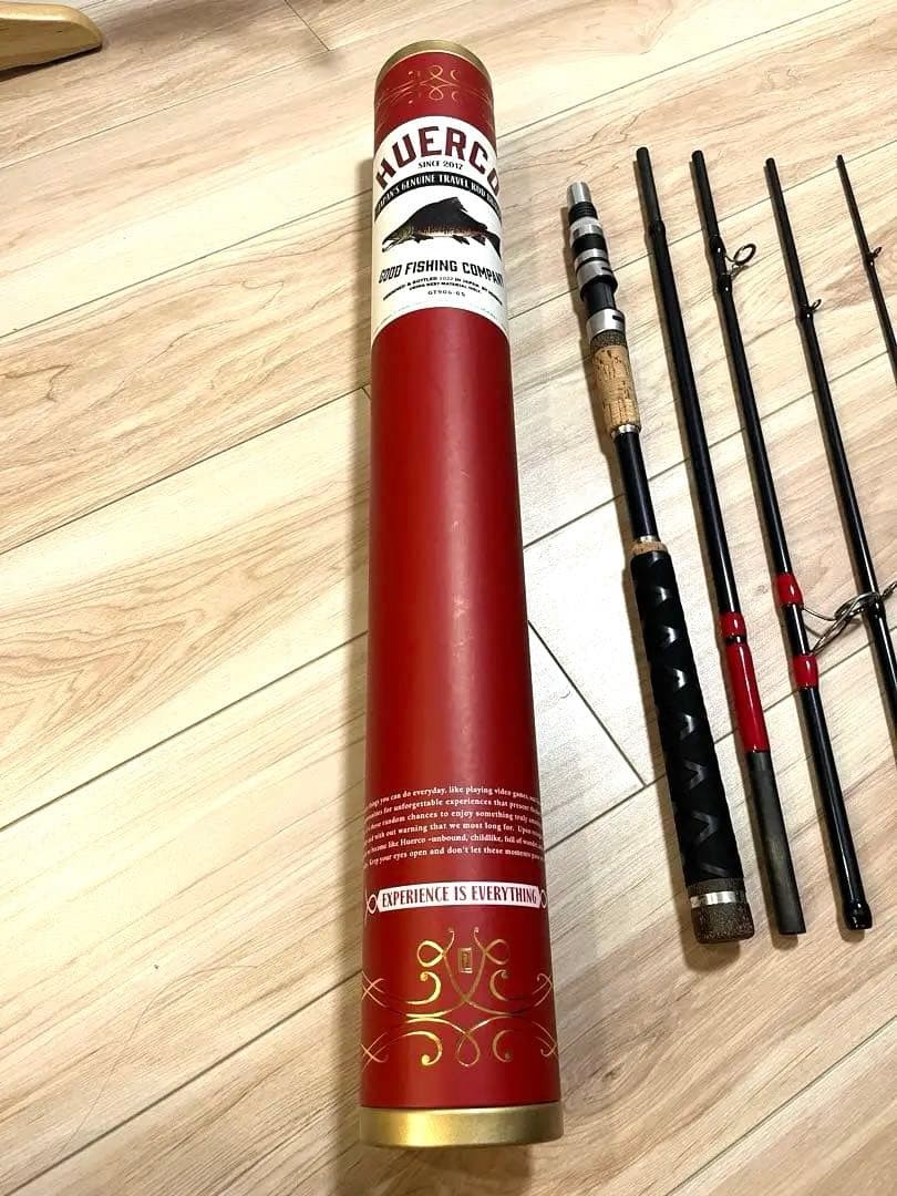 Huerco GT9066S 9.6ft Fishing Rod, 5-40g, 6-Piece, USED JDM