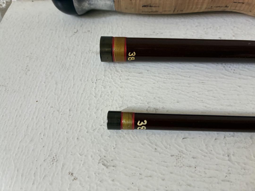 HARDY Glass JET 12 1/2 Salmon Fly #9 Fly Rod Fishing Vintage