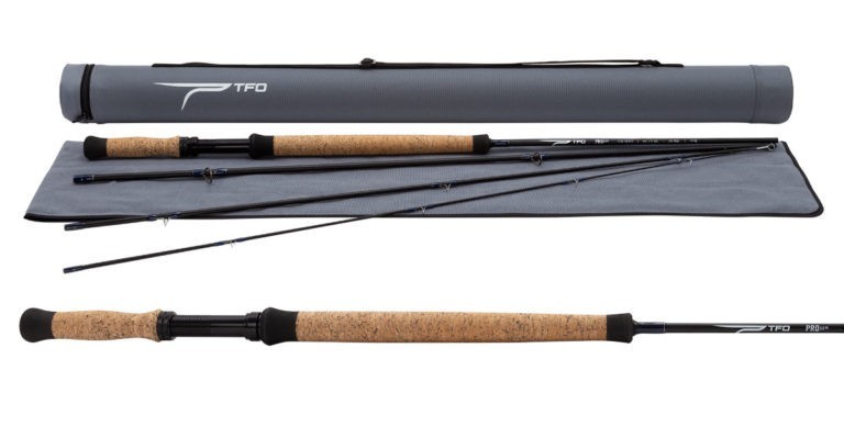 1 NEW TFO Pro III 2 Handed 11 Ft 2 Wt. 4 Piece Fly Rod TF 02 110 4 P3 FREE SHIP