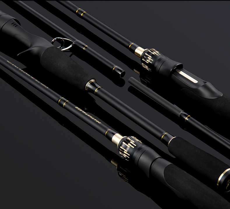 1.68M 1.8M Rods Spinning Casting Rods Poles Lure Fishing Rod Carbon Fiber Pole