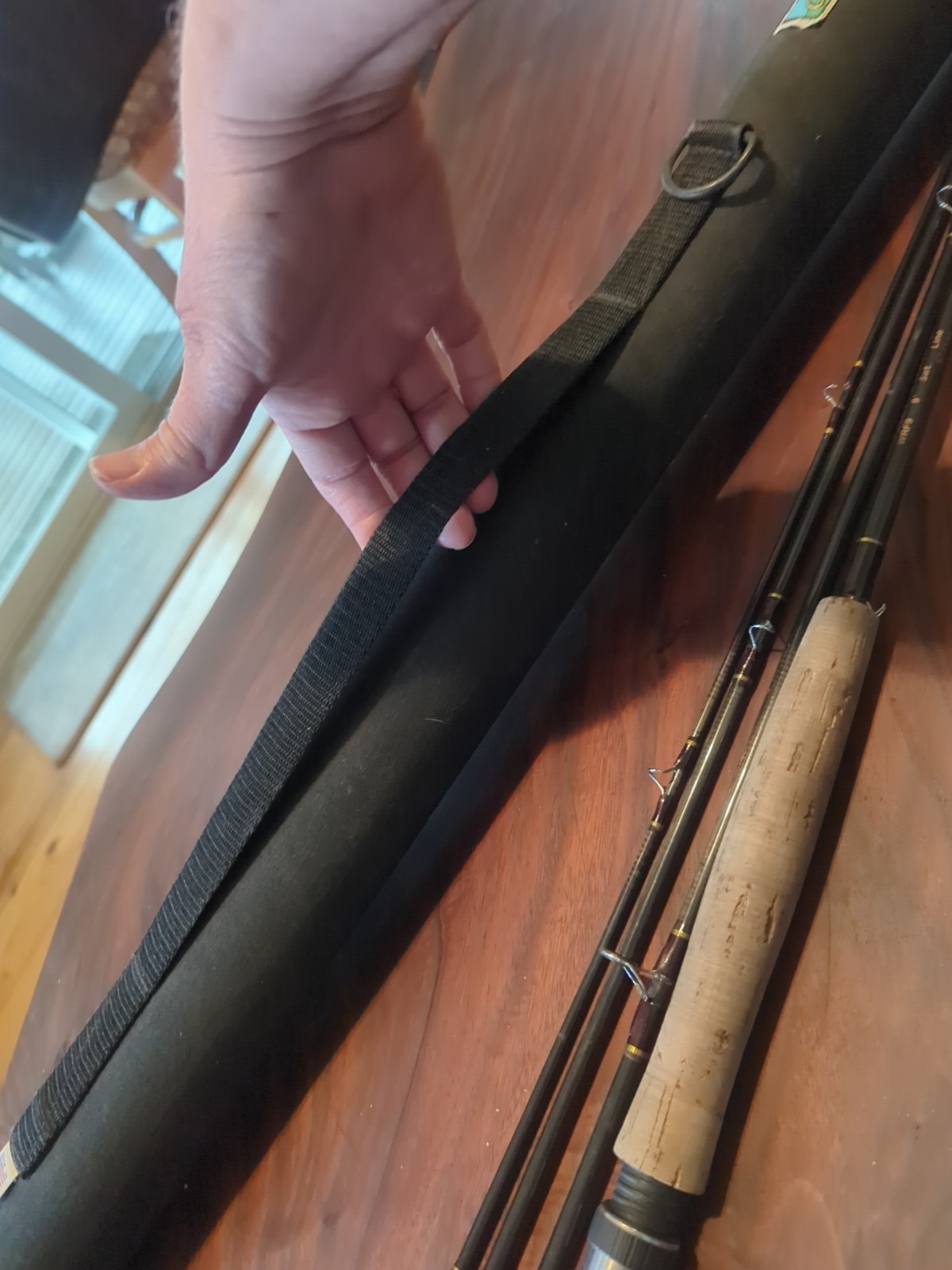 Cabela’s Wind River Wrf9 9 Ft Fishing Pole Five Wt Line With Case