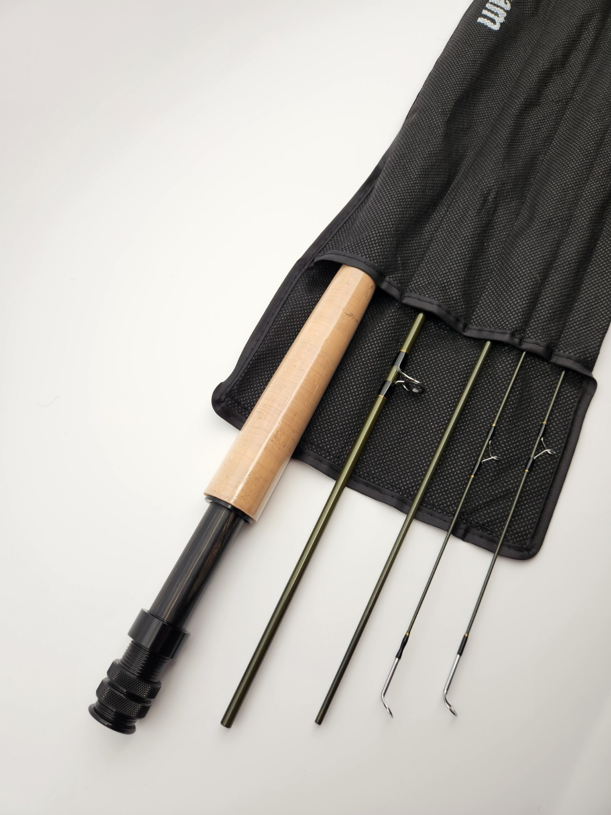8′ 3wt Chalk Stream Fly Rod With 2 Tips And Rod Sock