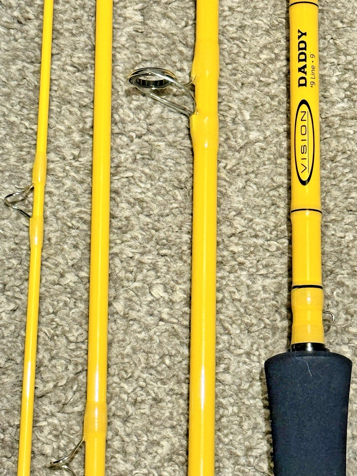 Vision 9 Foot Daddy #9 Predator Pike 4 Piece Fly Rod & Tube