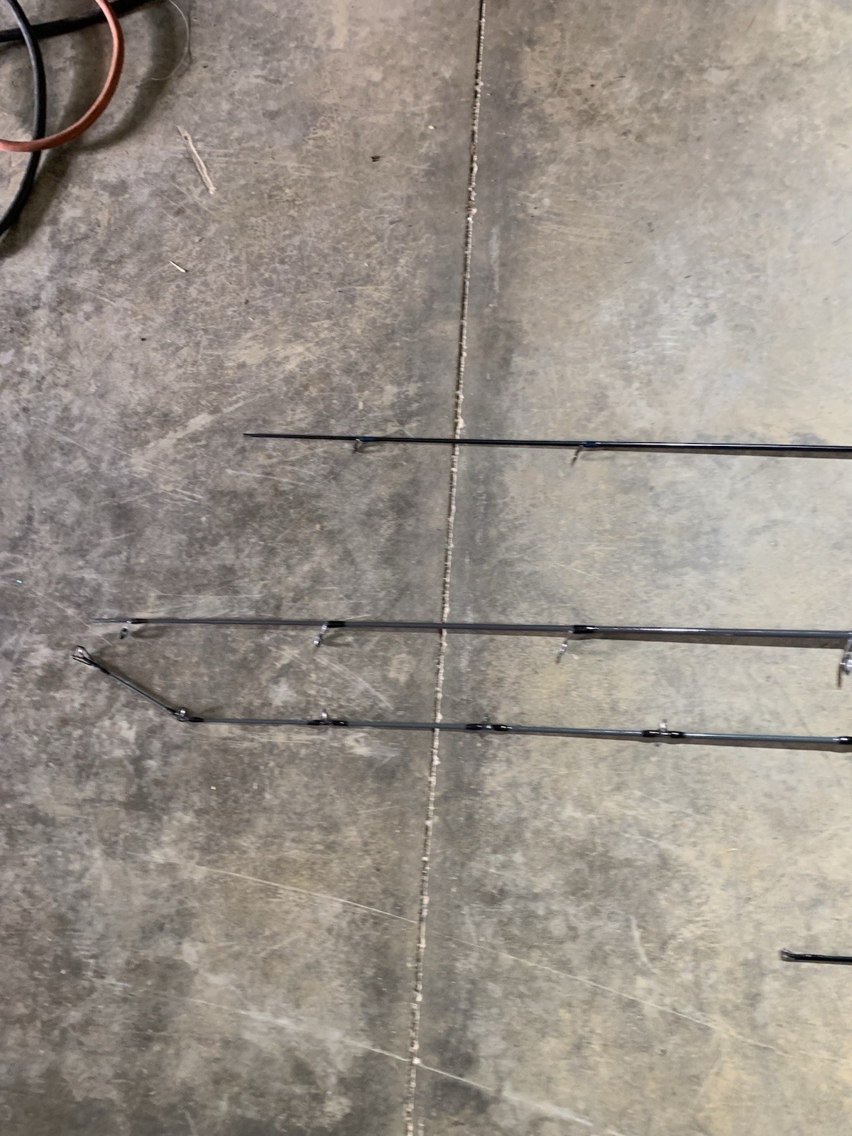 LOT OF 10 BASS PRO SHOPS FISHING RODS (BROKEN)