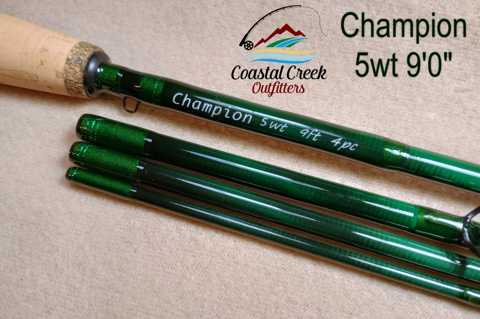Coastal Creek Outfitters Champion Custom Built Fly Rod 5wt built for you