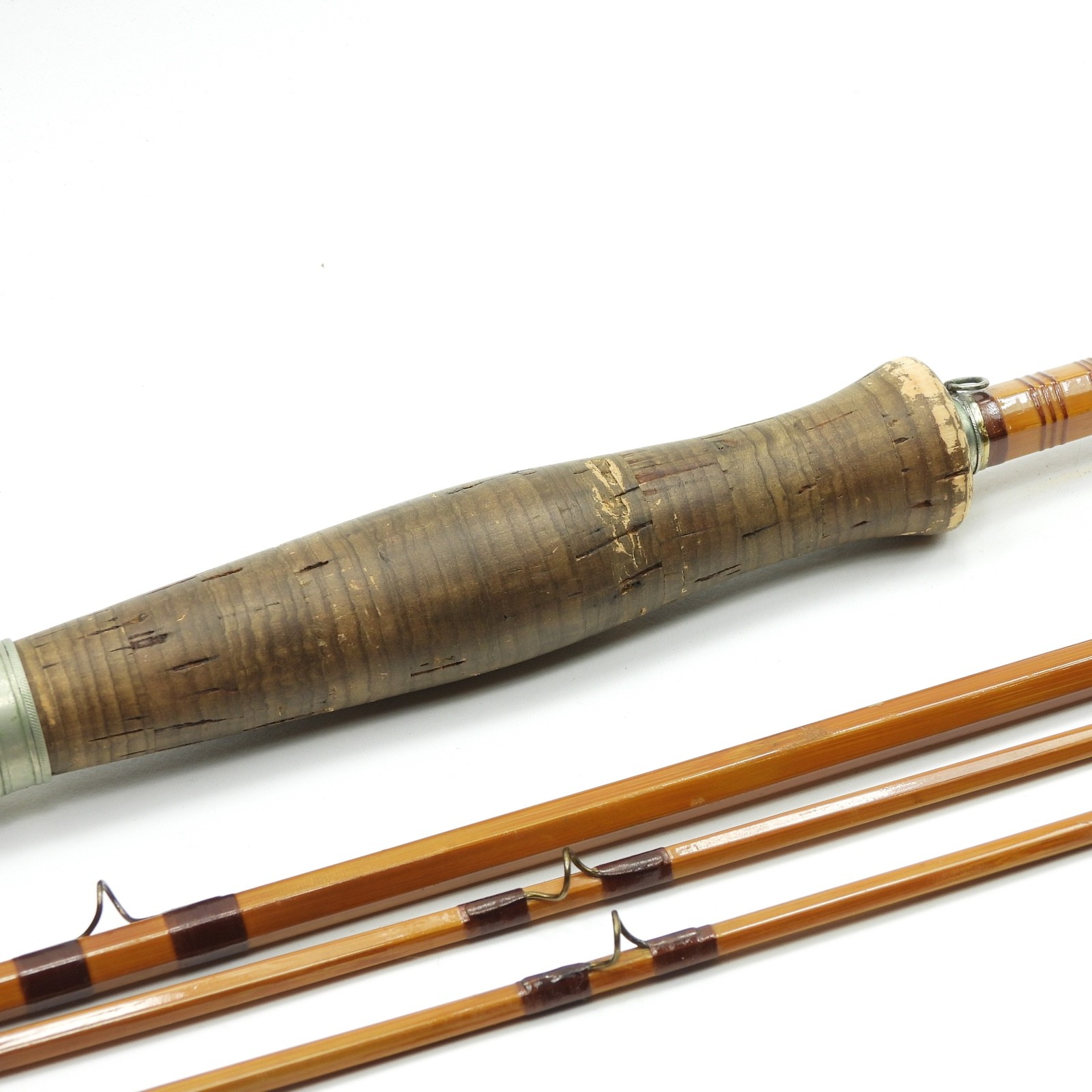 F.E. Thomas Special “Streamer” Bamboo Fly Fishing Rod. 9’. 3/2. W/ Tube & Sock.