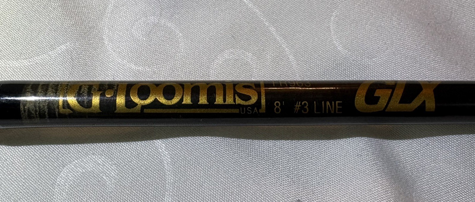 G LOOMIS Bud Carr FR 963 GLX 3WT 8′ 2-piece Fly Fishing Rod