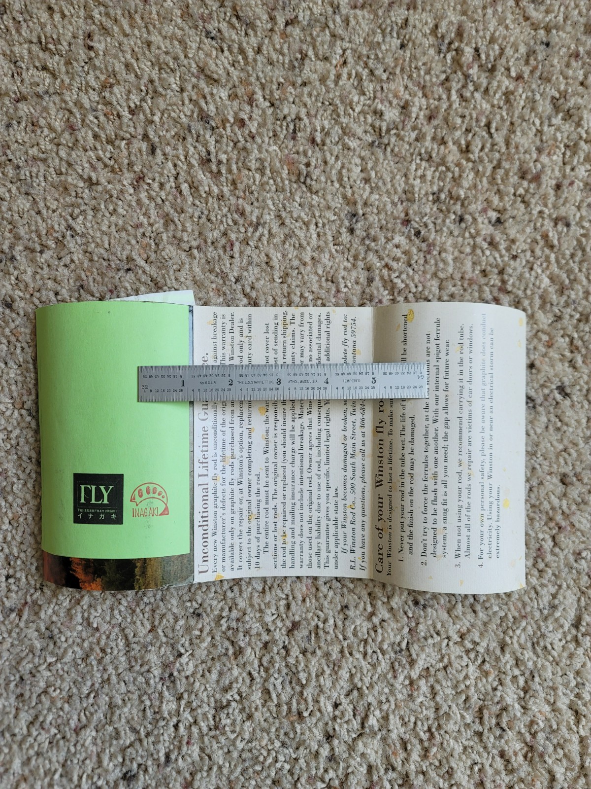 R.L. Winston Rod IM6 9′ 6wt 2pc Fly Rod Good Condition