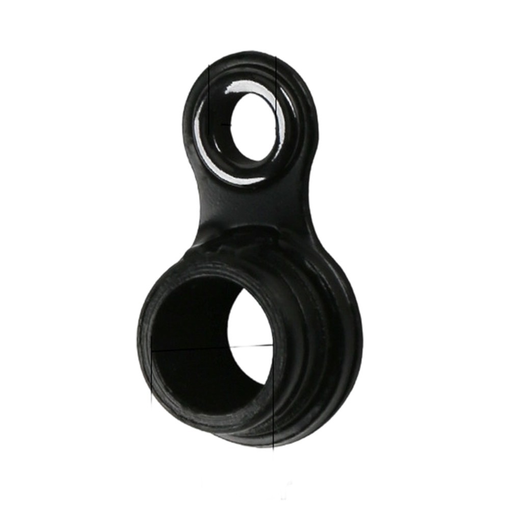 3pcs Fishing Rod Tip Guide Set Black Compatible with 2/2.5/3mm Rod Ends
