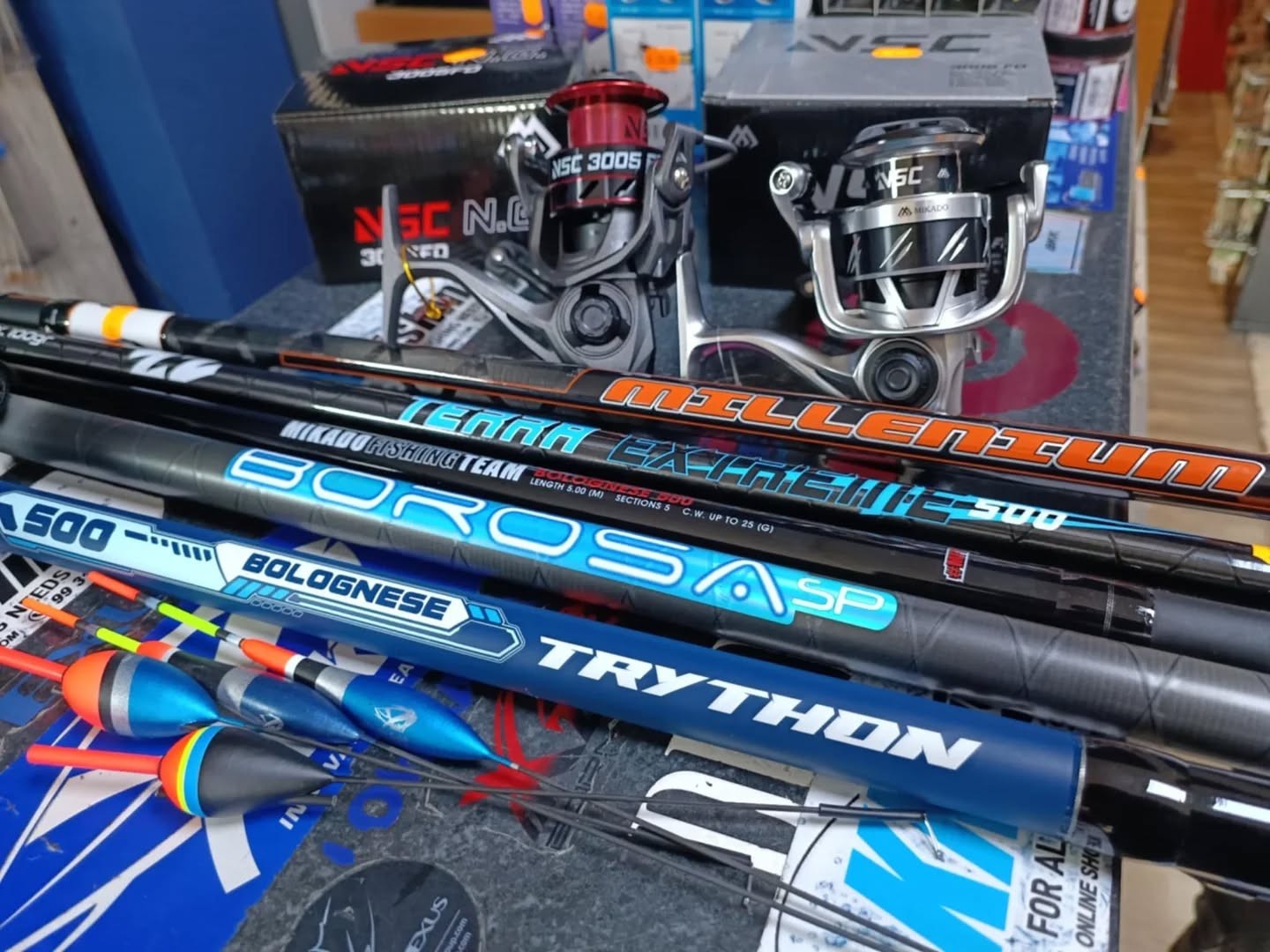 YUKI MILLENIUM Pole Fishing Float Rod High Modulus Carbon 5m 6m 7m 8m