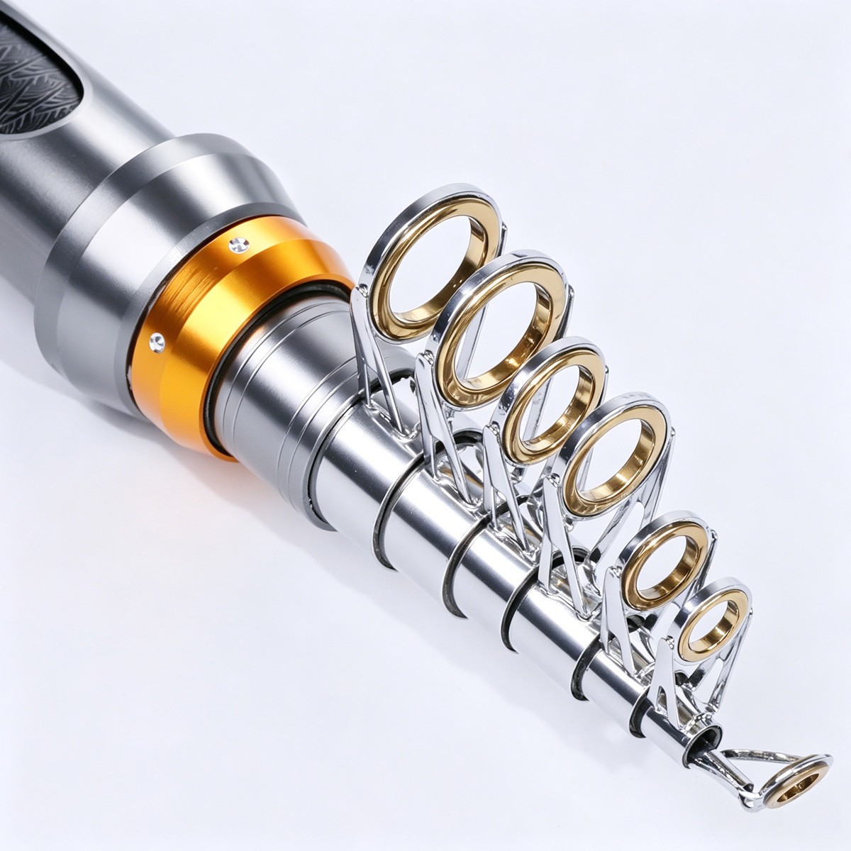 Pro Carbon Fiber Telescopic Fishing Rod Sea Saltwater Freshwater Spinning Pole