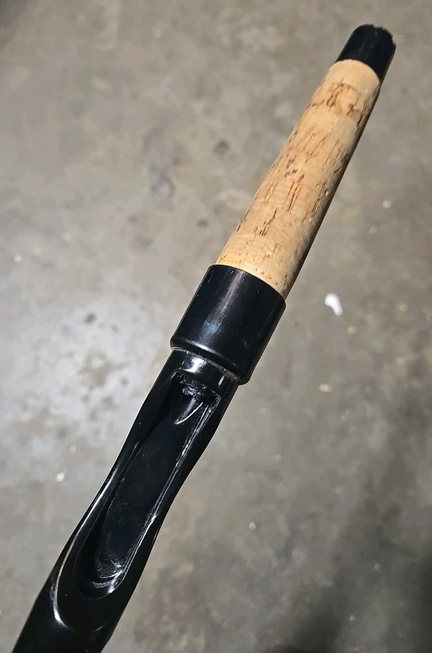 Flex Series by Garcia 6′ One Piece Fishing Rod Medium ACTION 2408A Made In USA