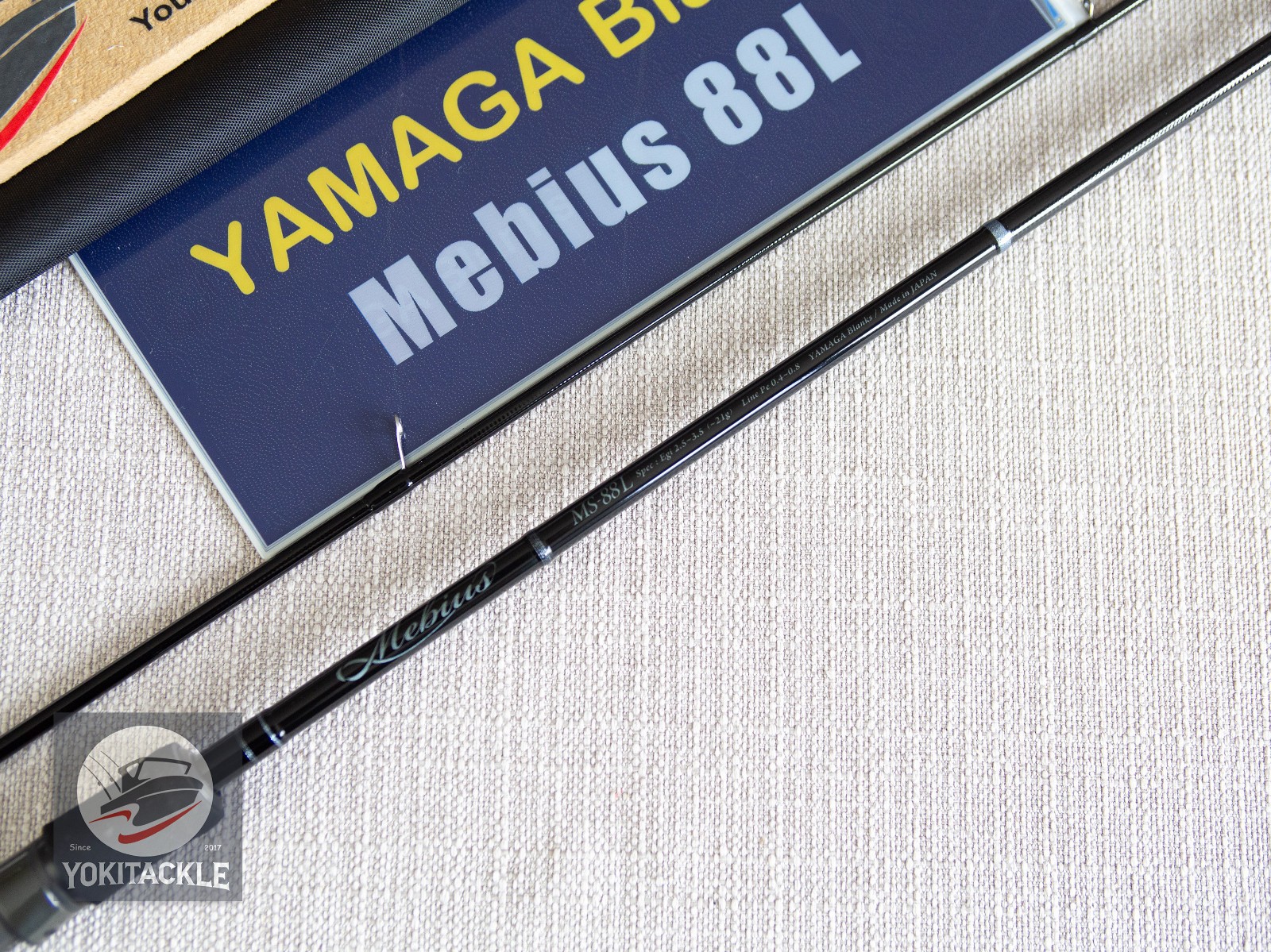YAMAGA Blanks Mebius 88L Spinning Rod for Eging Shipping From JAPAN