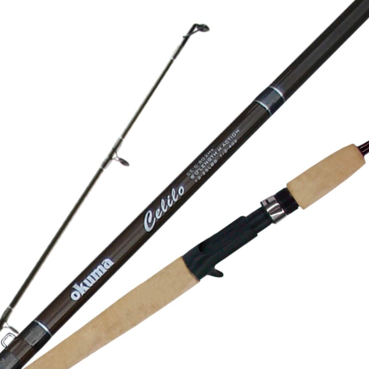 Okuma Celilo Ultralight Casting Rod 2-Piece 8′ 0″ CE-C-802UL-1