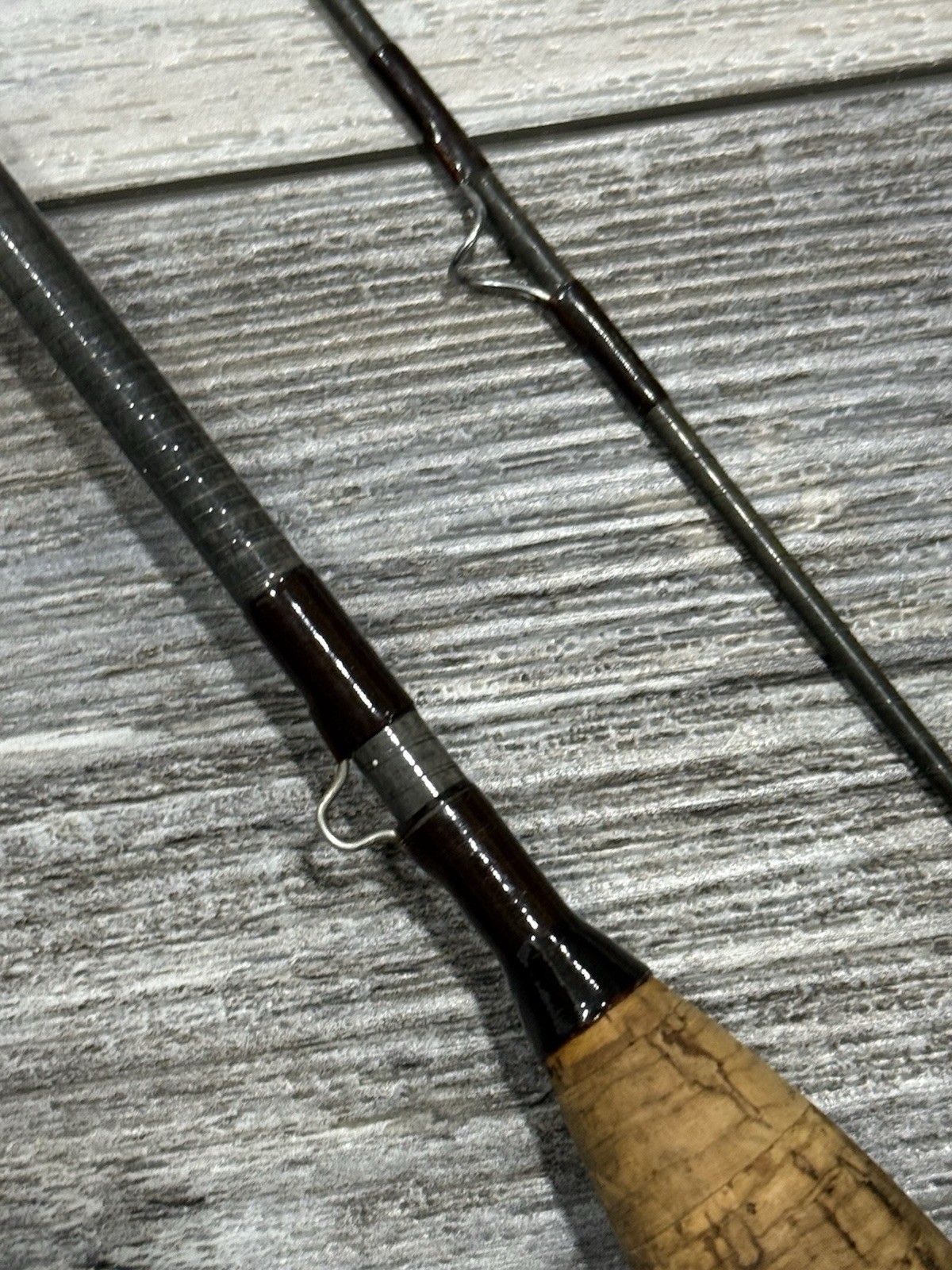 Vtg Orvis Flea Graphite Fly Fishing Rod 6 1/2 2pc #4 1 3/8oz + Correct Tube