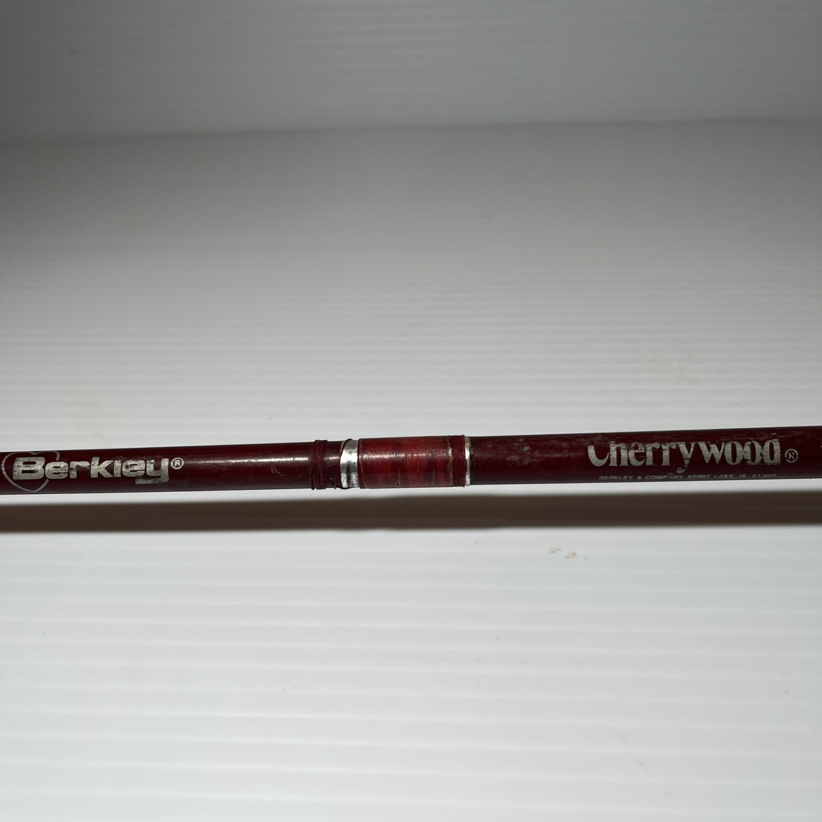 Berkley Vintage Cherrywood CRC16M-5/6 5’6″ Medium Casting Bass Rod Fiberglass