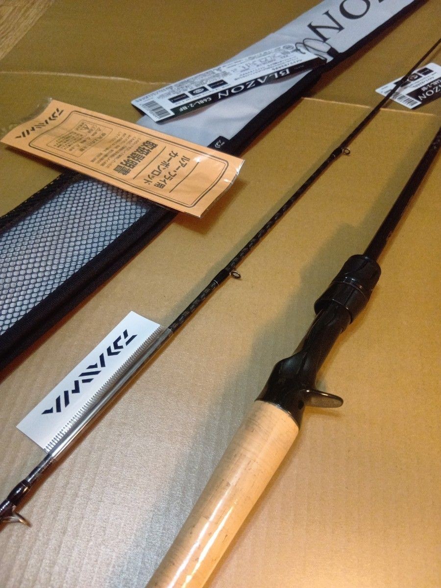 Daiwa BLAZON C68L-2 BF Baitcasting Bass Rod 2pcs BFS Bait Finesse JDM From Japan