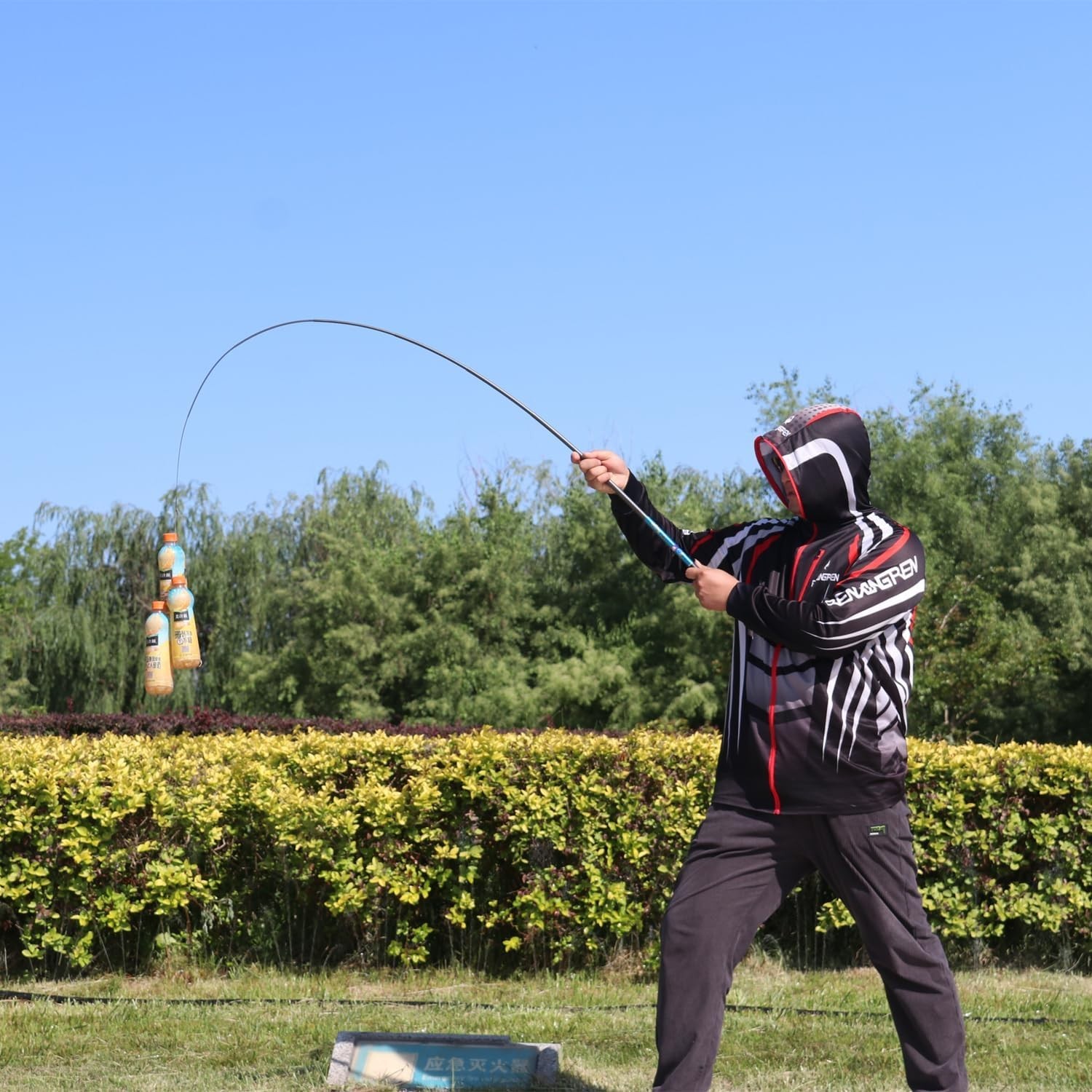 Portable Telescopic Crappie & Freshwater Fishing Rod Combo – Ultra Light Carb…