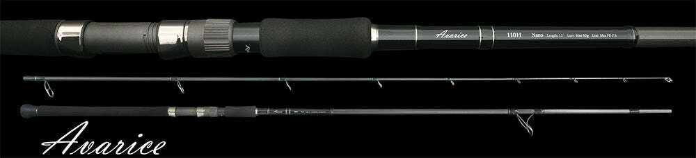 Ripple Fisher Avarice 110H Nano Shore Game Spinning Fishing Rod **US Seller**