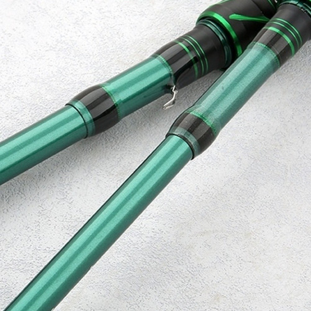Compact Carbon Fishing Rod M Hard Action 50cm Folded 1.8m 2.1m 2.4m Extended