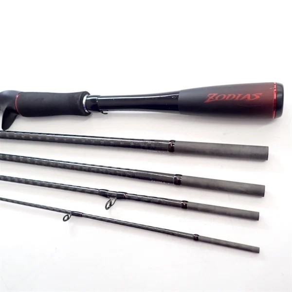 Shimano 21 Zodias Pack Rod C610M-5 6’10” Medium 5-Piece Baitcasting Travel Rod
