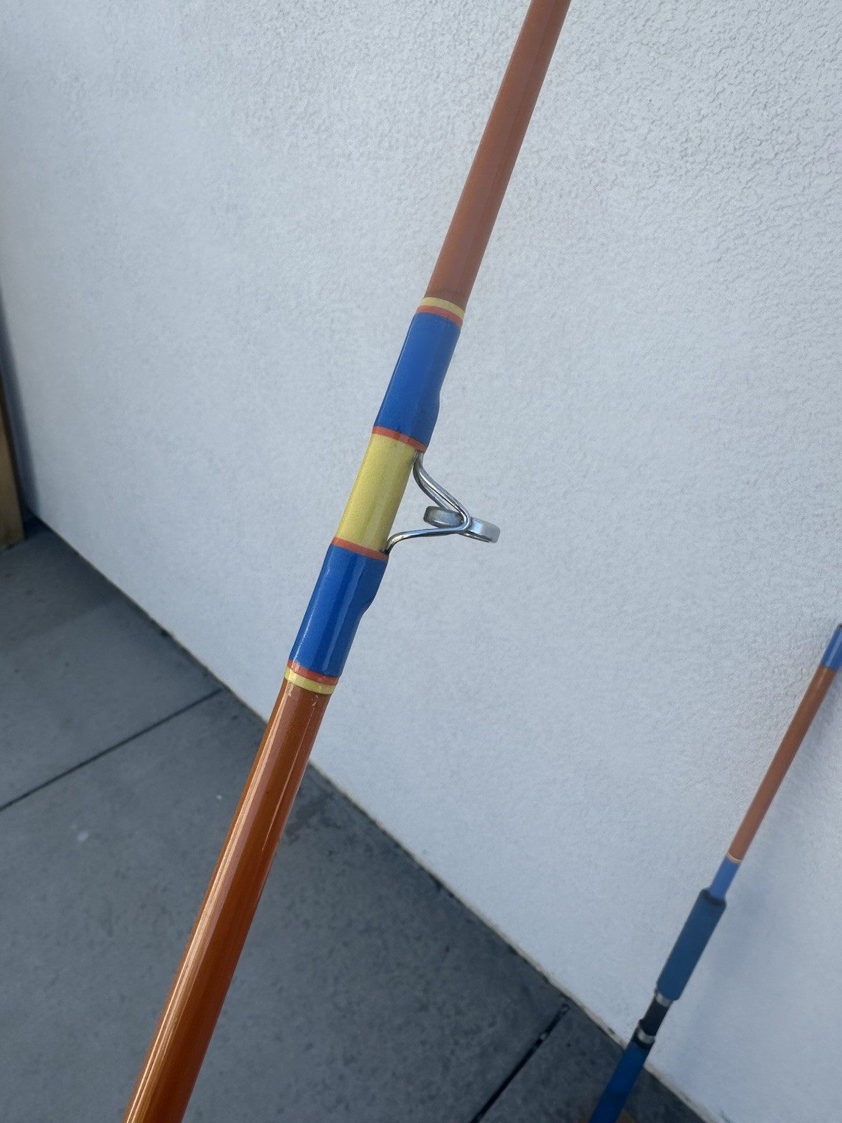 Kencor Tenlew Magnaglas 610-86C Conventional Fishing Rod 2 Piece 8’6” 10-40lb