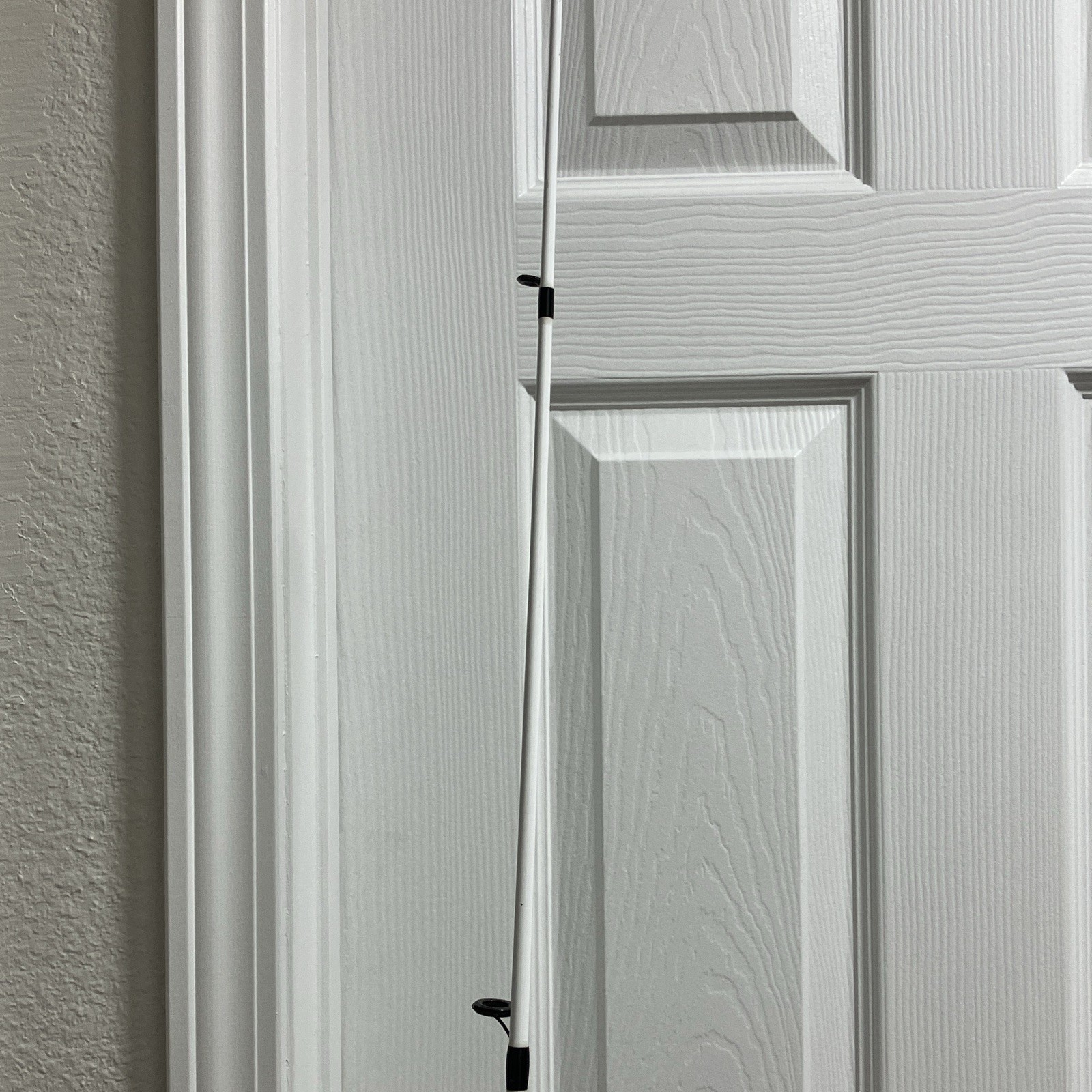 Shakespeare Tiger 7ft Medium Moderate Spinning Rod Fiberglass EVA Blue/White