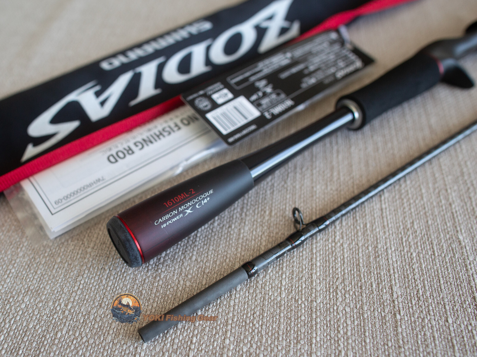 Watch Our Product Video-Shimano 20 Zodias 1610ML/2 Baitcasting Rod for Bass
