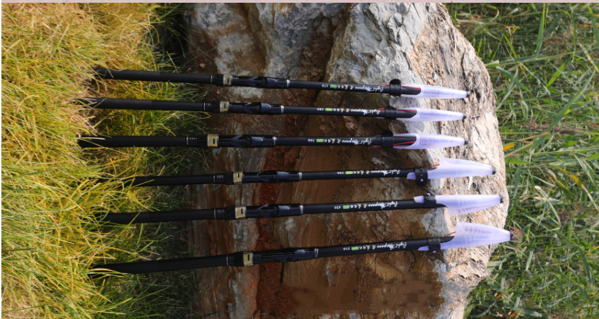 Fishing Rod Portable Rock 2.4m-6.0m Carp Rod Telescopic Sea Spinning Carbon Pole