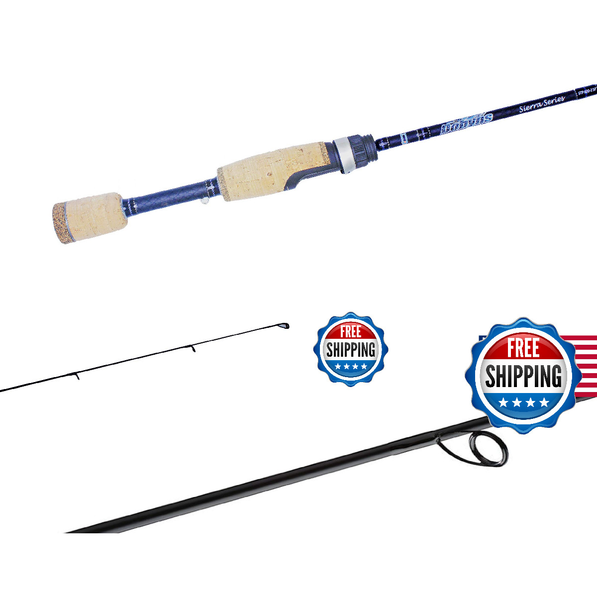 Dobyns Rods / 79 / 2 Pc / 4-8 Lb / Oz Lure Weight/Light