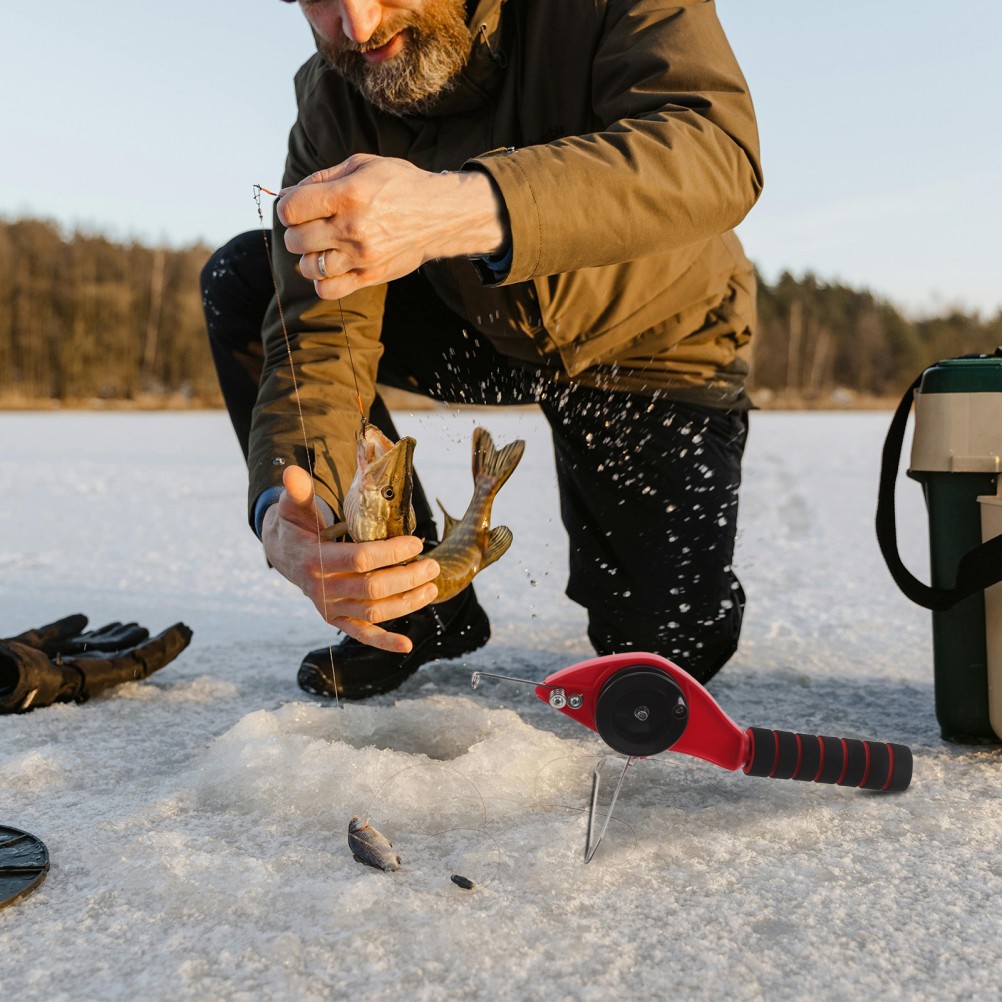 Mini Ice Fishing Rod Pocket Pen One-handed Deep Sea Miniature Pole