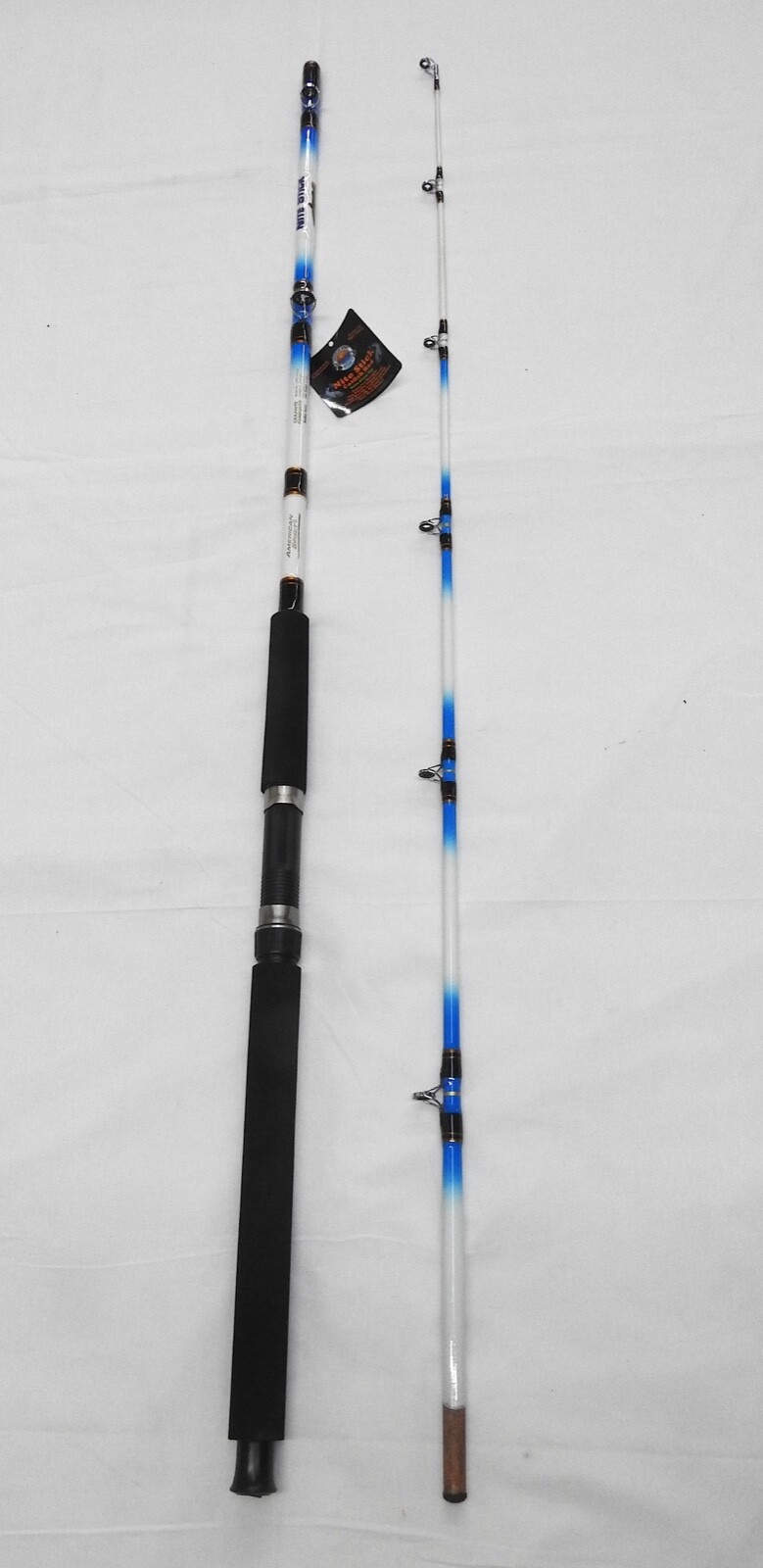 Classic Nite Stick Catfish Casting Rod 9′ 2PC Glow Tip Blue