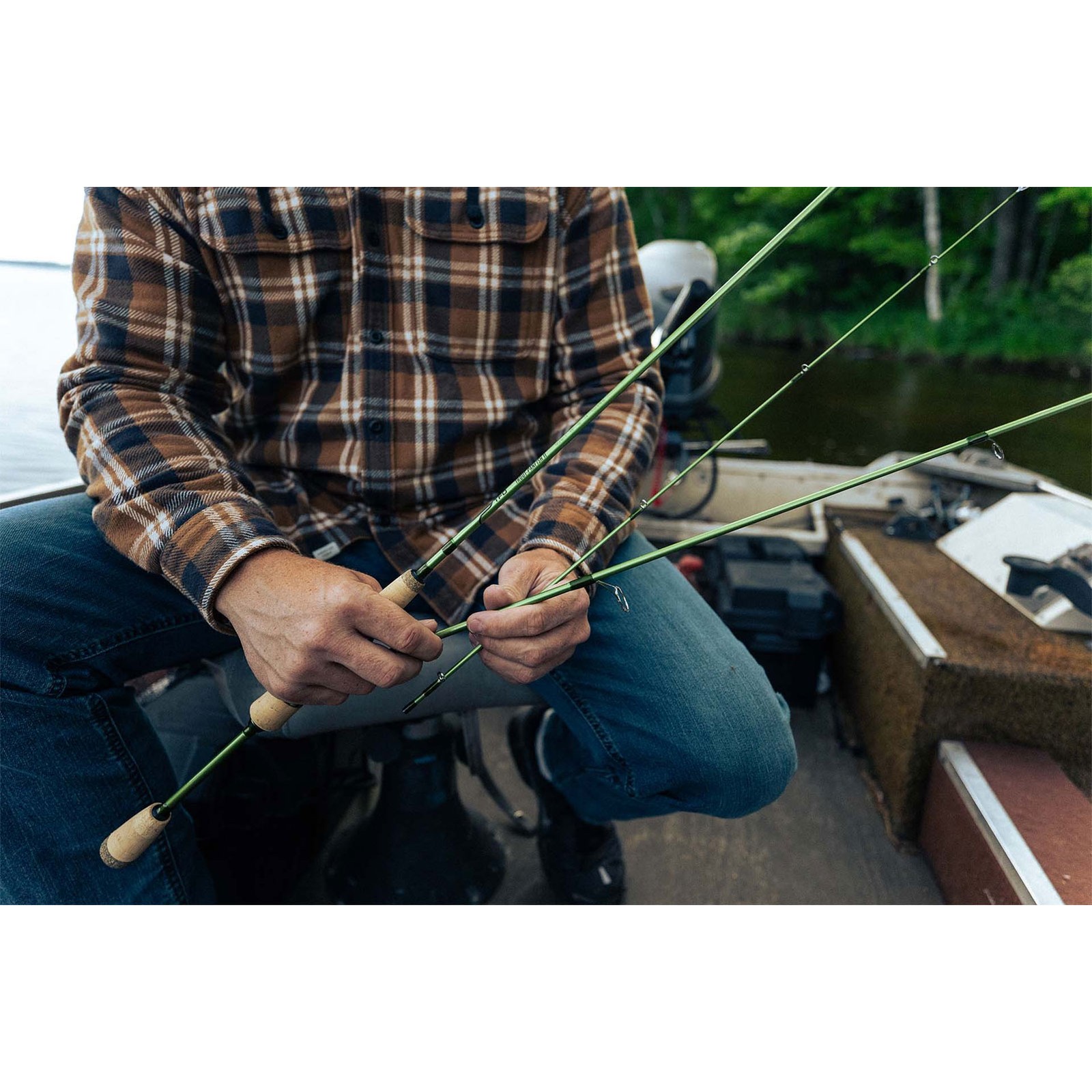 TFO Trout Panfish II 8ft0in 2pc L Spinning Rod (TPS2 802-2)