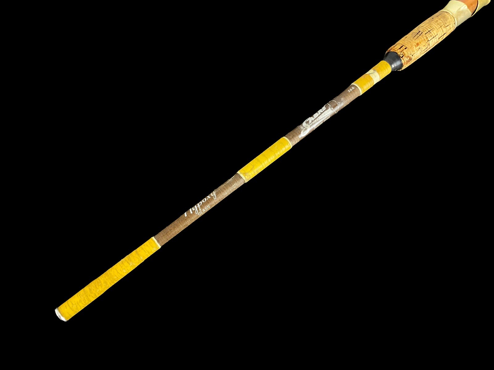 VTG Sabre S66 Custom Fishing Trolling Rod 6ft Fiberglass Nypoxy Glass Ca. Tackle