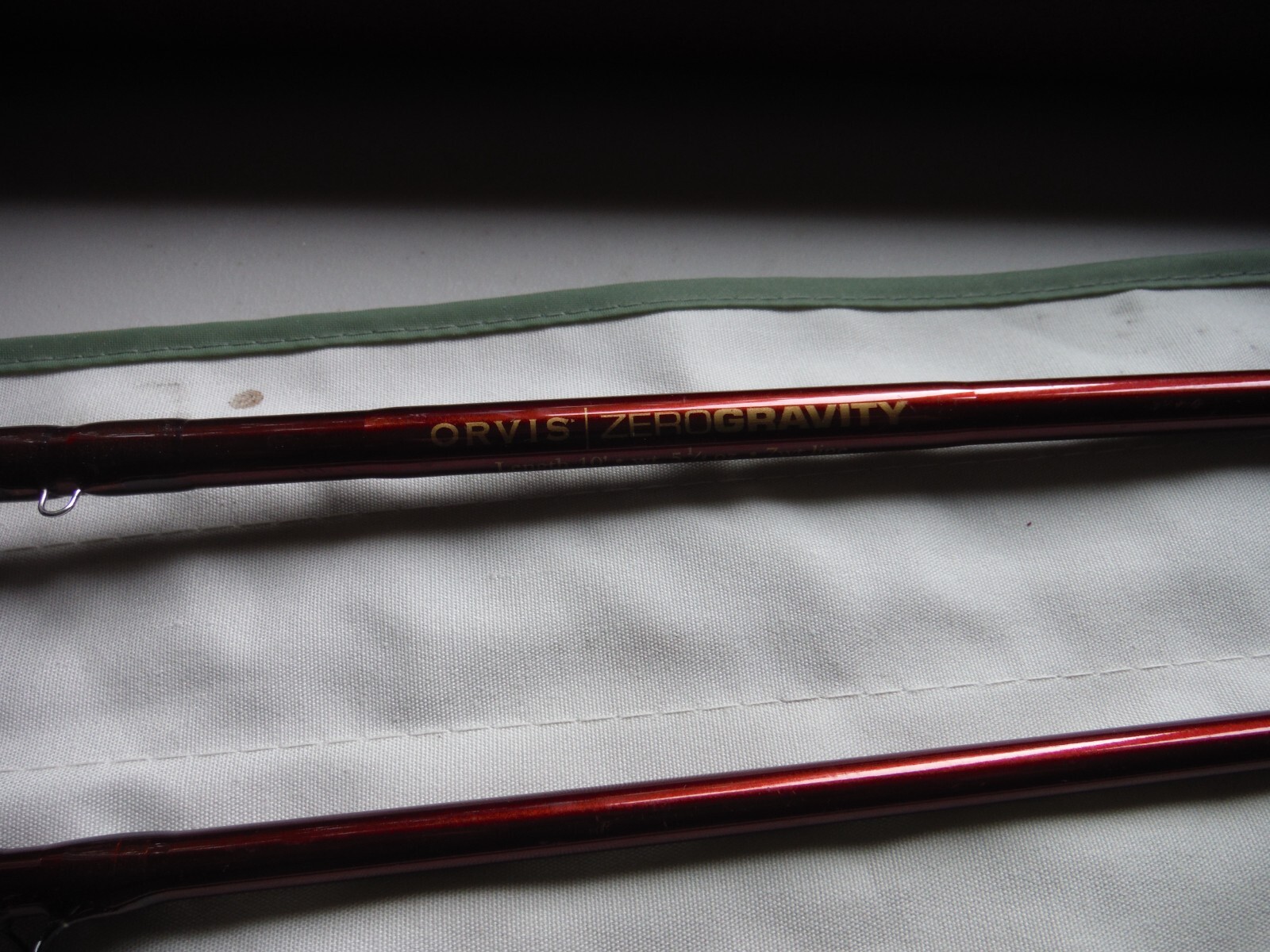 orvis zero gravity 7 weight, 9.5 ft tip flex 5.25 oz.