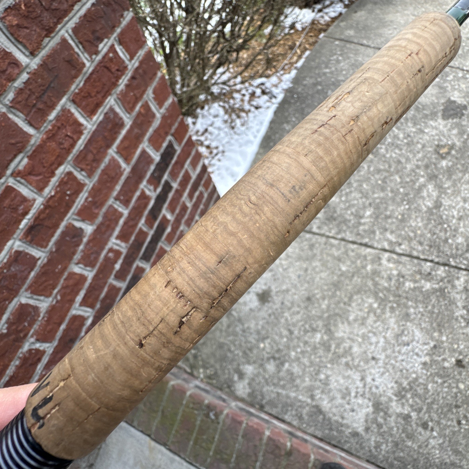 Orvis Graphite 7’9″ 5wt Fly Rod 2pc Early 1980s Superfine Era Trout Rod w/ Tube