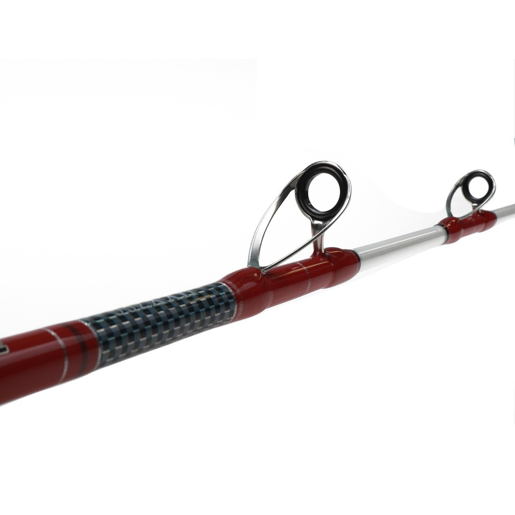 Trainfis Jigging Rod 5’3″ 20-50lb MH Spinning Saltwater Fishing Rod Trolling Rod
