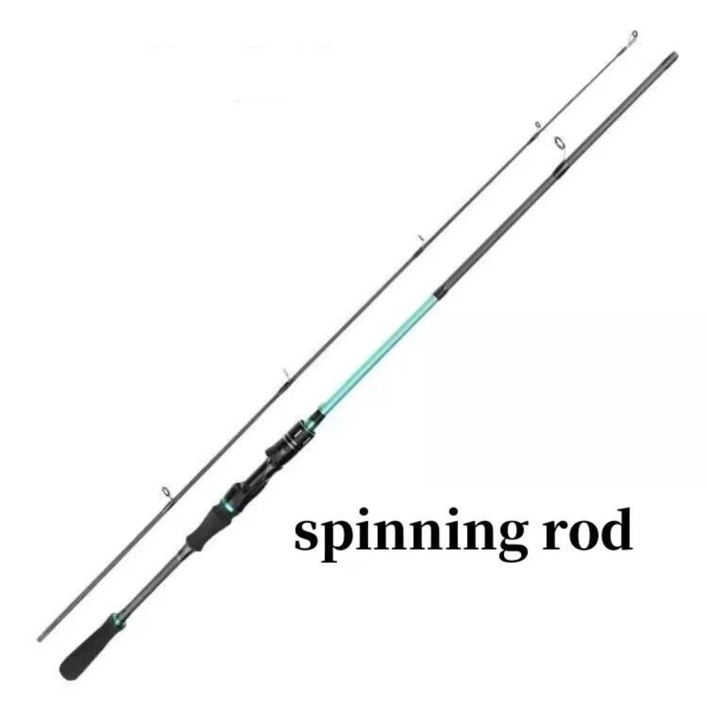 6 ft Fishing Spinning Rod Carbon Fiber Portable Medium Fast Lightweight
