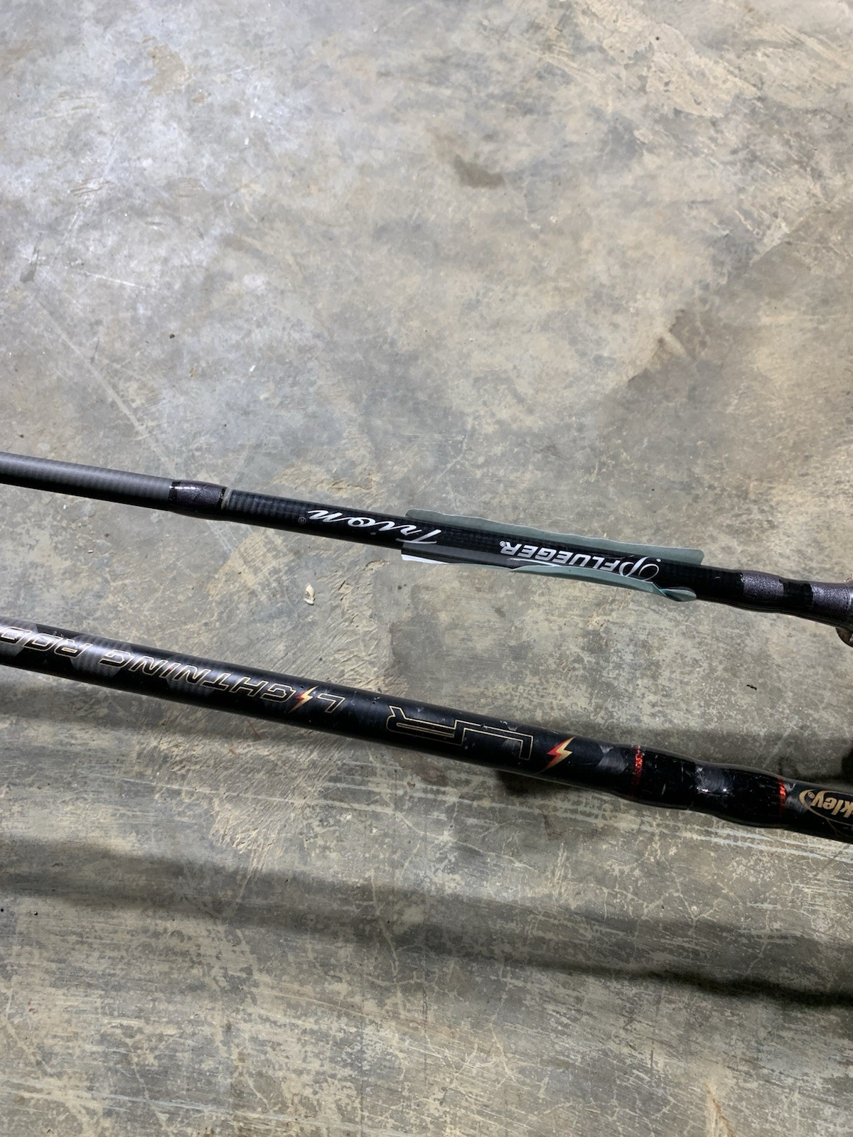 LOT OF 10 Assorted Brands FISHING RODS (BROKEN)