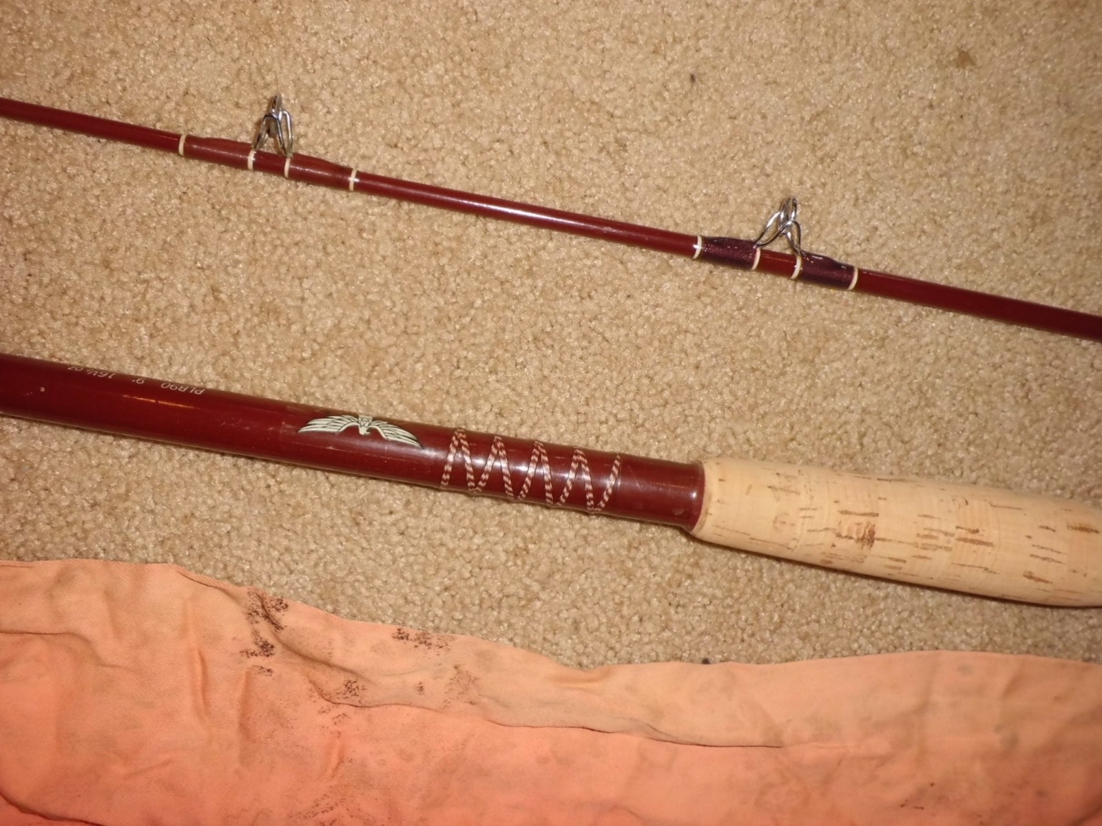 Vintage FENWICK Feralite PLB90 Surf Spinning 9′ Rod- 10-25 lb test- #K147849