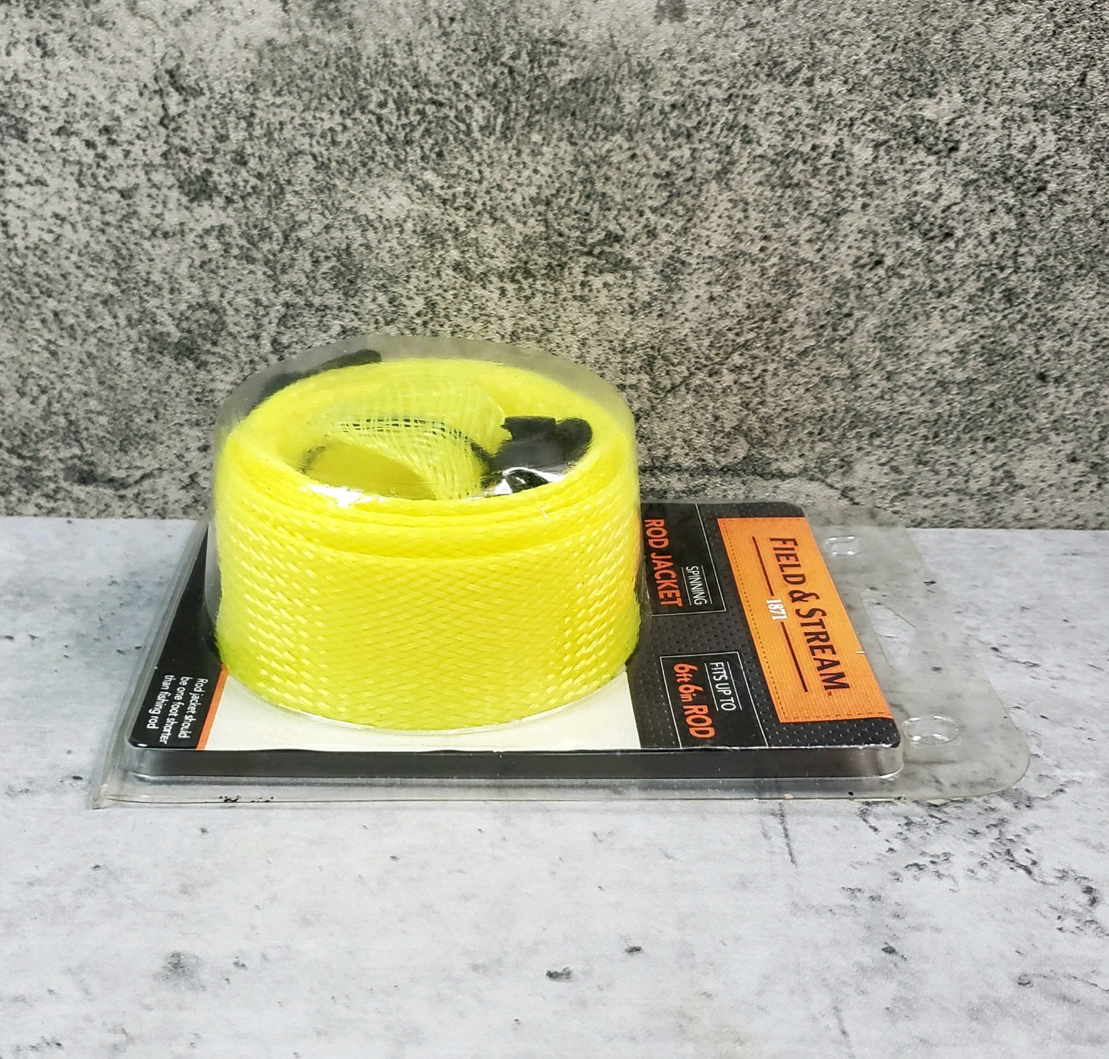 Field Stream Rod Sock Fits Rods Up To 6′ 6″ Spinning Rod Sleeve Protector NOS
