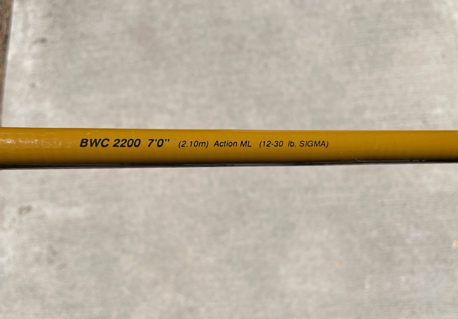 Shakespeare Ugly Stik Tiger 7’ Fiberglass BWC 2200 ML Big Game Fishing Rod