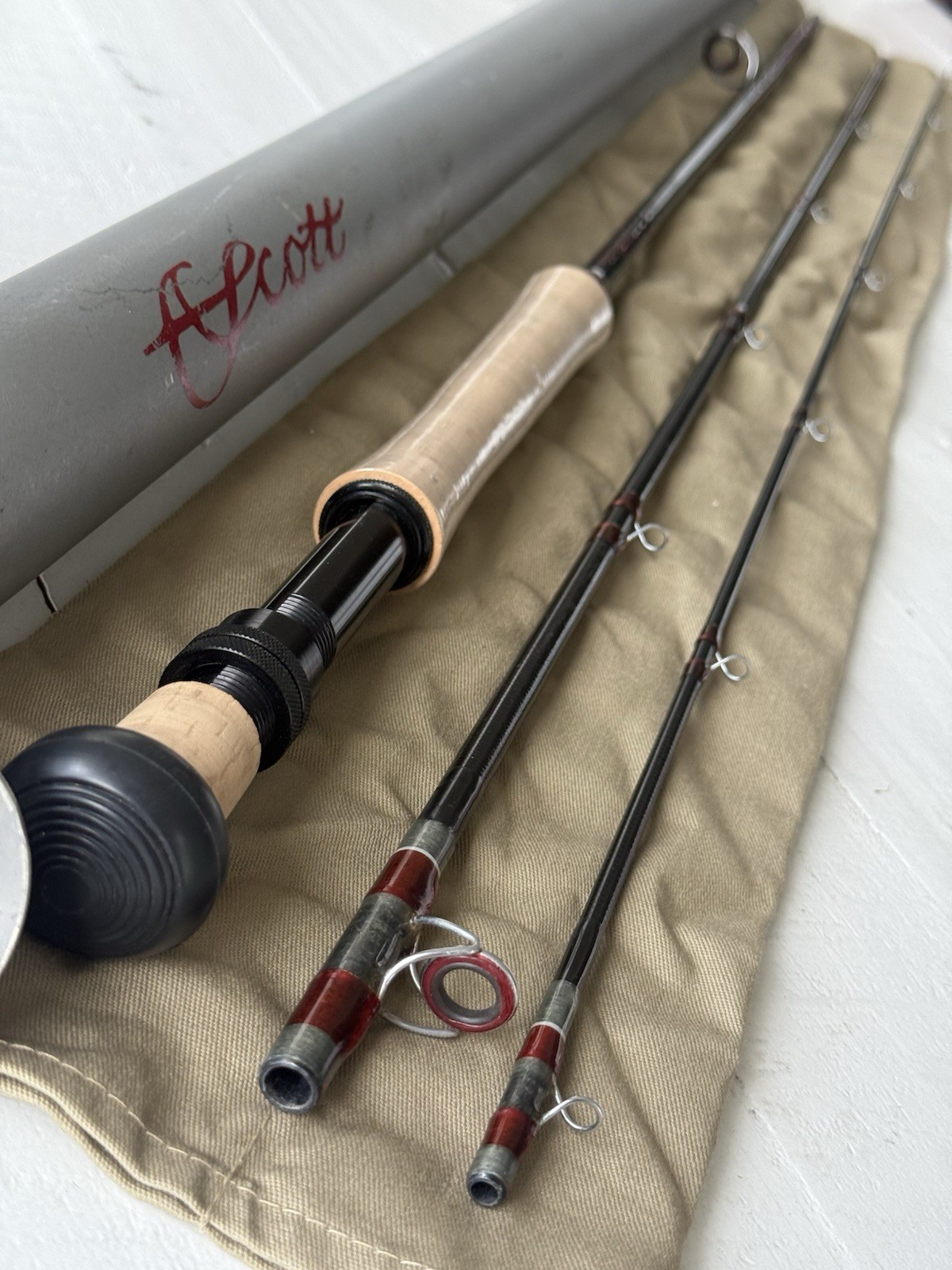 **BEAUTIFUL** 🔥 SCOTT G 10wt 9’ft~3Pc Fly Rod!!🔥~LEGENDARY~🔥