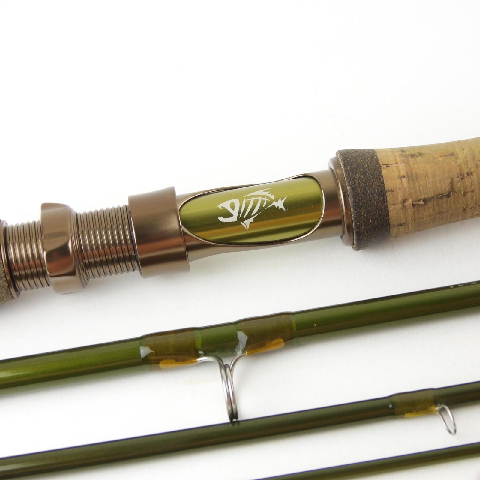 G. Loomis Native Run GLX Fly Rod. 9’ 6”. 8wt. W/ Tube & Sock.