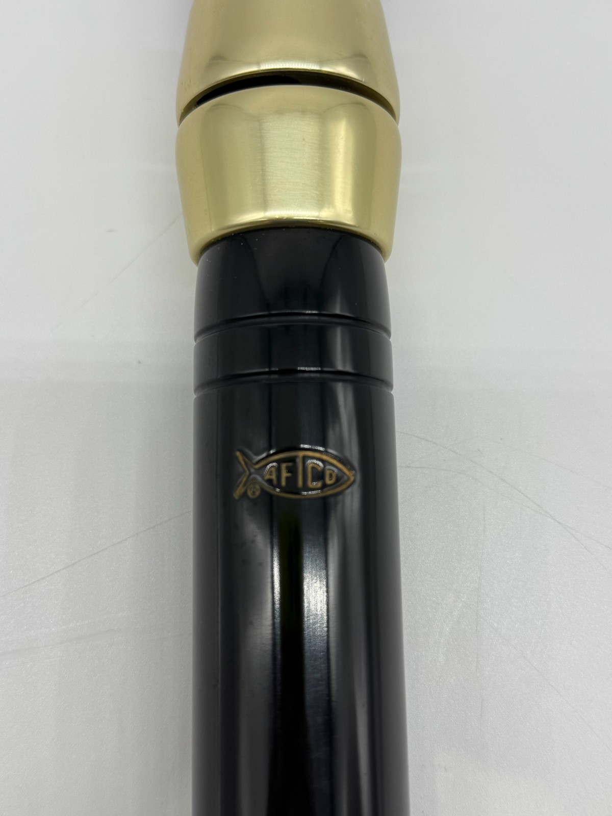 AFTCO BLACK & GOLD Aluminum Butt 19 3/4″ #UB2 Great condition. 30-50lb class