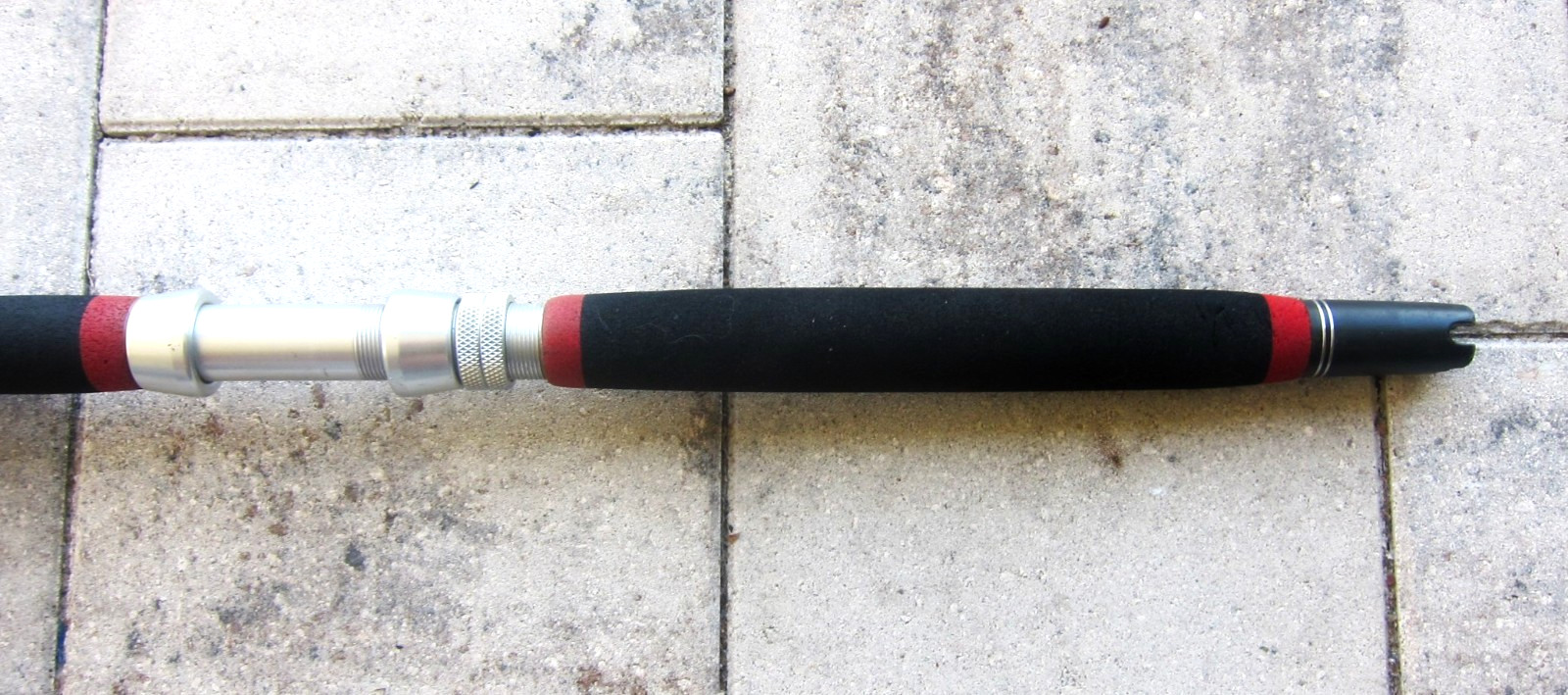TOP-QUALITY Custom Live-Bait Stand-Up Rod: 6’7″; 15-40lb – GOOD WORKING USED CD!